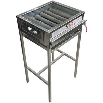 کباب پز شهاب گاز مدل آرش 50 سانتی استیل