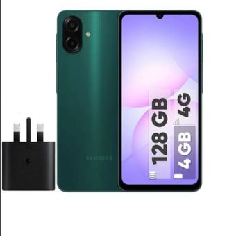 گوشی موبایل سامسونگ مدل Galaxy A07 دو سیم کارت ظرفیت 128گیگابایت و رم4گیگابایت+شارژر25وات سامسونگ(جعبه بزرگ)-گارانتی18 ماهه