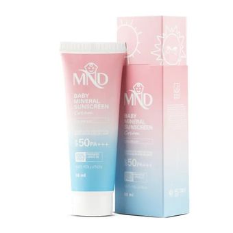 کرم ضدآفتاب فیزیکی کودک ام ان دی SPF50