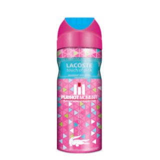 اسپری دئودورانت زنانه Lacoste Touch Of Pink 2  پلی هات مومنت