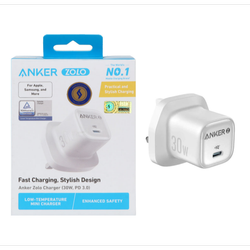 شارژر دیواری انکر مدل A2698 ظرفیت 30 وات  ZOLO USB-C