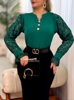 شومیز سه دکمه مزونی 2810