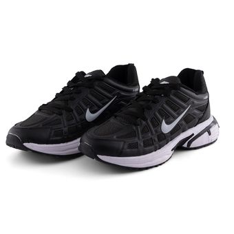 کفش مردانه اسپرت چرم مصنوعی مشکی سفید Nike کد001
