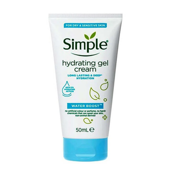 ژل کرم آبرسان واتر بوست سیمپل Simple Hydrating Gel Cream حجم 50 میلی لیتر