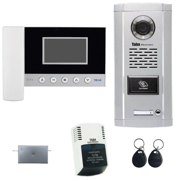 مجموعه دربازکن تصویری تابا مدل TVD-5-43 TVP-1860 CR