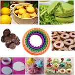 کاتر شیرینی پزی مدل گرد مجموعه 5 عددی