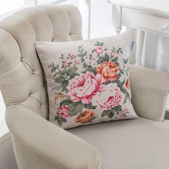 کاور کوسن انگلیش هوم مدل Autumn Roses سایز 45x45 سانتی متر