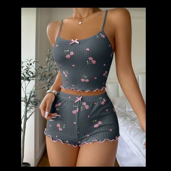 تاپ شورتک کبریتی طرح دار کد: 3505-2