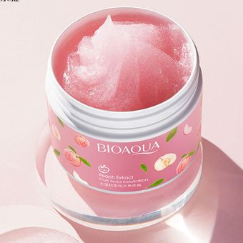 اسکراب لایه بردار بدن و صورت مدل هلو