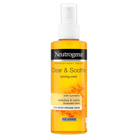 تونر شاداب کننده پوست عصاره زردچوبه نوتروژینا 125 میل Neutrogena Neutrogena Soothing Clear Toner