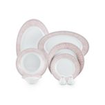 سرویس غذاخوری 28 پارچه چینی زرین ایران سری ایتالیااف مدل Florance 2 درجه عالی