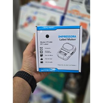 لیبل پرینتر قابل حمل (Impressora Label Maker) ​مدل: PT-260