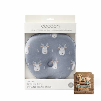 بالشت مموری فوم فرم دهی سر نوزاد طرح جدید برند cocoon در سیسمونی مانی نی