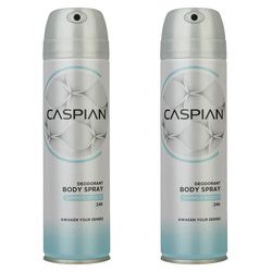 اسپری بدن زنانه کاسپین مدل SUMMER BREEZE حجم 150 میلی لیتر مجموعه 2 عددی