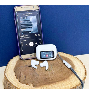 ایرپاد پرو2 A9 PRO/AIRPODS PRO  ال سی دی دار