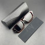 عینک آفتابی مستطیلی آلبرت وگ مدل SZ8106 Sangria Obsidian