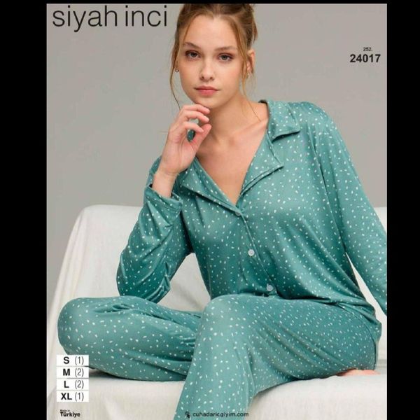 ست بلوزشلوار ناز دخترانه😍 برند siyah inci🇹🇷 -2