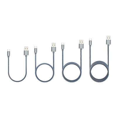 کابل تبدیل USB به USB - C کلومن مدل KD - 19 مجموعه 4 عددی