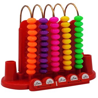 بازی آموزشی اعداد مهتاب مدل چرتکه 5 میل