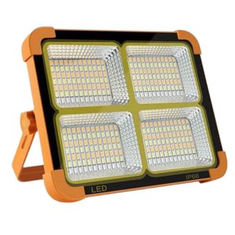 پروژکتور شارژی خورشیدی 1200 وات LED با چهار حالت نوردهی