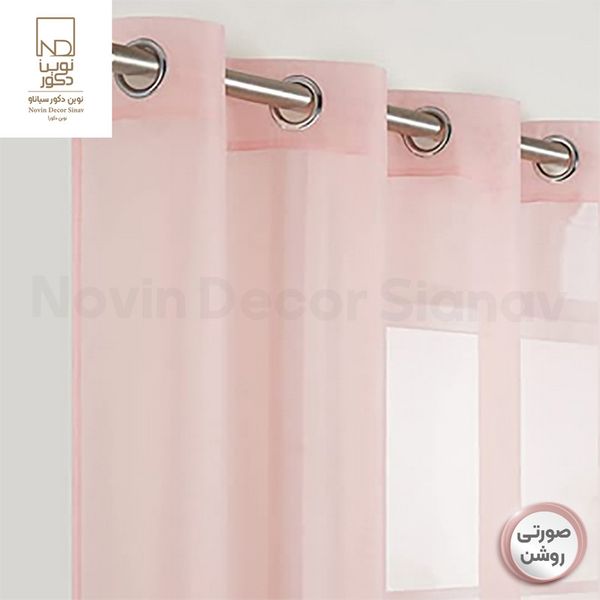 پرده نوین دکور سیاناو مدل حریر کد pb105 سایز 280×140 سانتی متر