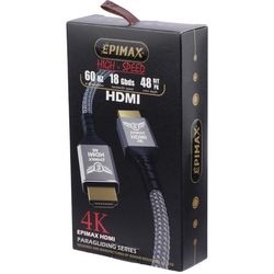 کابل HDMI با کیفیت 4K اپیمکس سیم فلزی 1 متری مدل EPIMAX EC-90