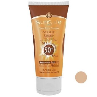 کرم ضد آفتاب سان سیف مدل Acneic حجم 50 میلی لیتر