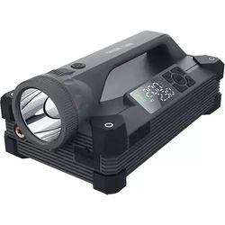 جامپ استارتر گرین لاین مدل JX66 ظرفیت 24000 میلی‌آمپر به همراه پمپ باد و پاوربانک و چراغ قوه