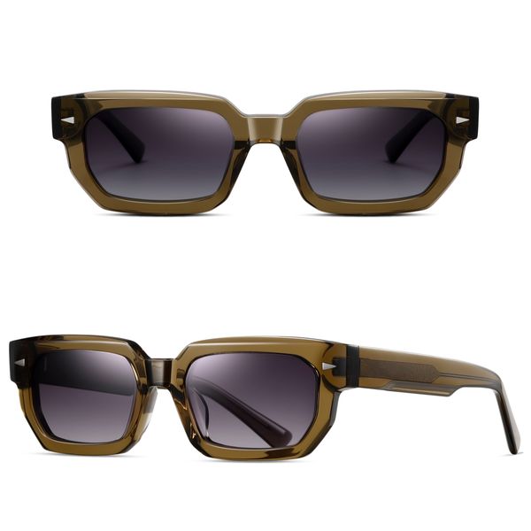 عینک آفتابی مستطیلی آلبرت وگ مدل S32129C2 Acetate Avantgarde Visionary