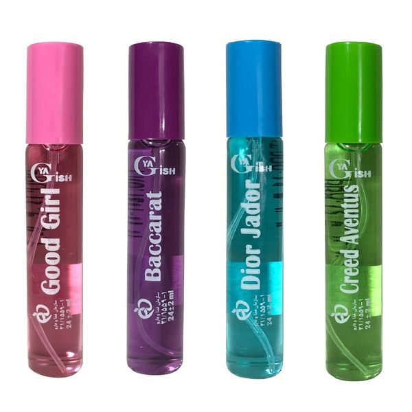 عطر جیبی یاغیش مدل CK06 حجم 24 میلی لیتر مجموعه 4 عددی