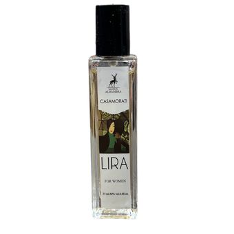 عطر جیبی زنانه الحمبرا مدل CASAMORATI LIRA با رایحه گرم و شیرین حجم 35 میلی لیتر