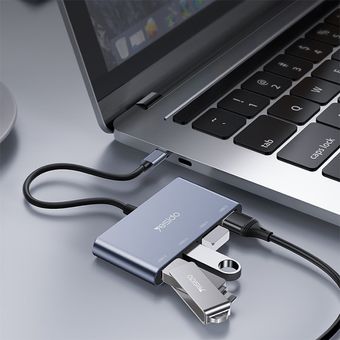 خرید هاب 4 پورت USB-C یسیدو مدل HB13