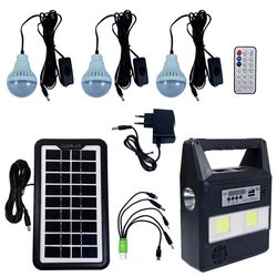 سیستم روشنایی خورشیدی جی دی پلاس مدل GD-8216