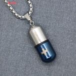 گردنبند مردانه طرح کپسول عشق کد gd02*696
