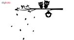 استیکر دیواری صالسو آرت مدل lovely black owls az