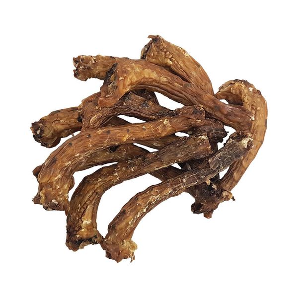 تشویقی سگ هاپومیل مدل گردن مرغ کد Chicken Neck وزن 100 گرم