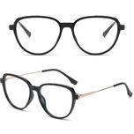 فریم عینک طبی گربه ای مدل TJ834C01P81 مناسب برای صورت گرد و بیضی