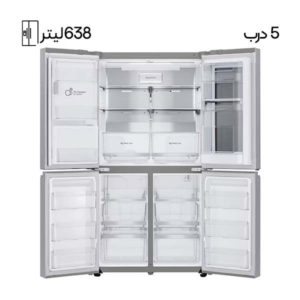 یخچال فریزر ساید ال جی مدل x945