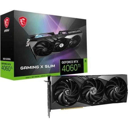 Graphic Card MSI RTX 4060 Ti GAMING X SLIM 16GB
