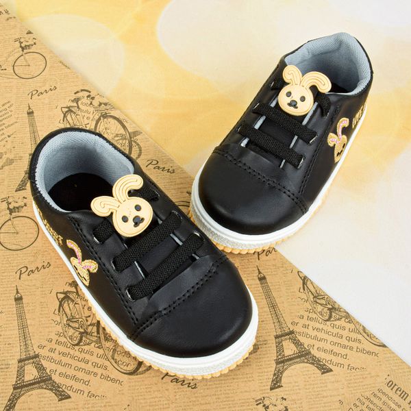 کفش راحتی دخترانه مدل خرگوشی بند کشی کد BK.3599