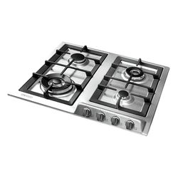 اجاق گاز صفحه‌ای چهار شعله استیل البرز مدل S-4605
