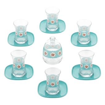 سرویس چای خوری 12 پارچه 6 نفره لاو مدل Mona BL