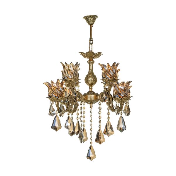 لوستر 8 شعله شاهان تک کد K/6029