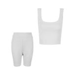 ست تاپ و شلوارک زنانه مدل MDSS-CH1999