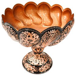 میوه خوری مسی مدل الماس تراش کد 30