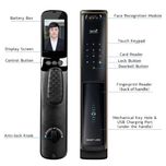 قفل هوشمند اکسل مدل EX-823 مجموعه دو عددی