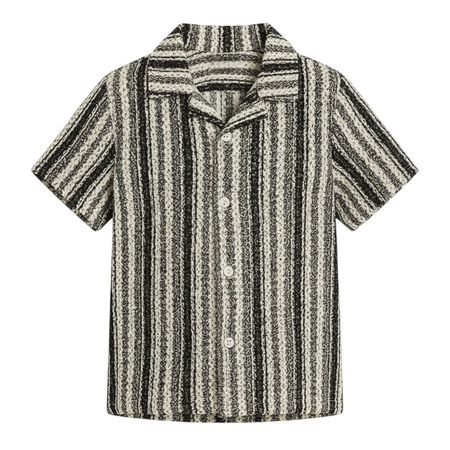 پیراهن آستین کوتاه یقه برگردان پسرانه مدل MDSS-CH3683