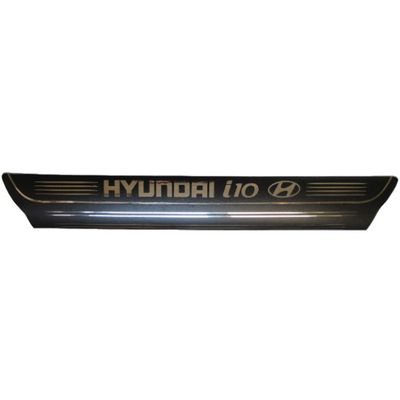 برچسب پارکابی خودرو طرح چرم کد HU101 مناسب برای هیوندا i10 بسته 4 عددی