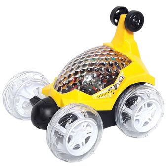 ماشین دیوانه کنترلی مدل چهار باطری 9802 TIPPING STUNT Stunt Car