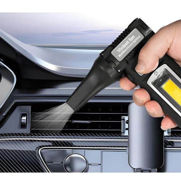 جت فن دوکاره جت فن و جارو شارژی مدل  VIOLENT  f020